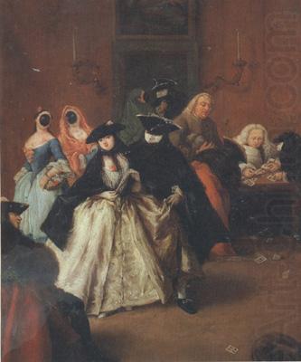 Pietro Longhi Al Ridotto (mk21) china oil painting image